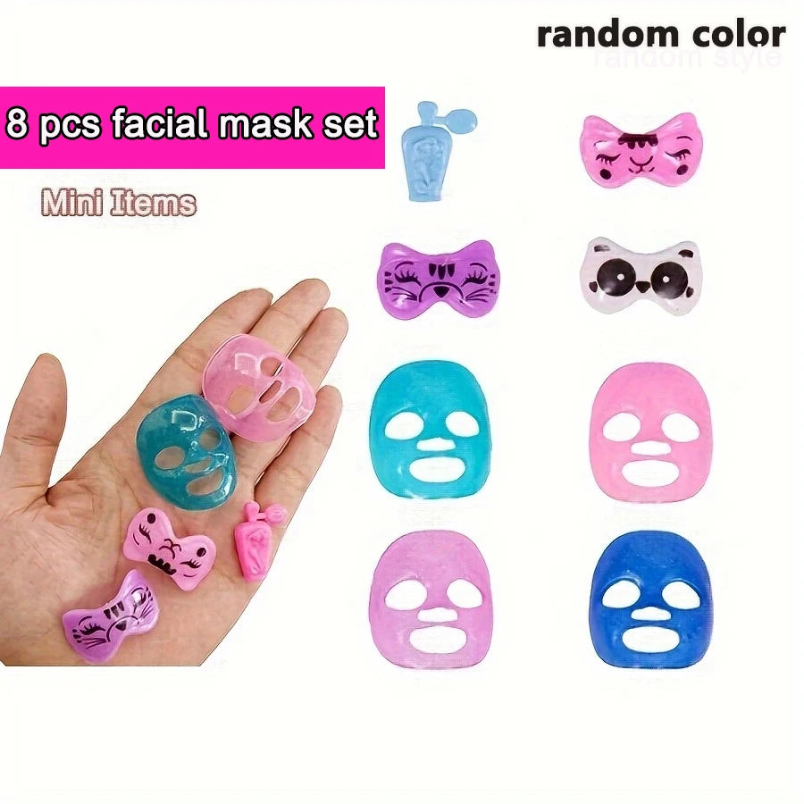 64-Piece Doll Clothes & Accessories Set — Fashion Gowns, Swimsuits, Shoes & More for 11.5" Dolls