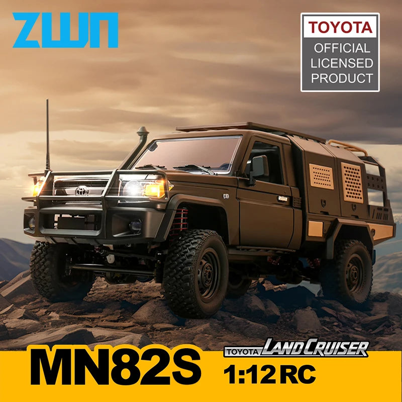 MN82 / MN82S / LC79 1:12 Scale 4WD RC Pickup Truck – Remote Control Off-Road Crawler for Kids