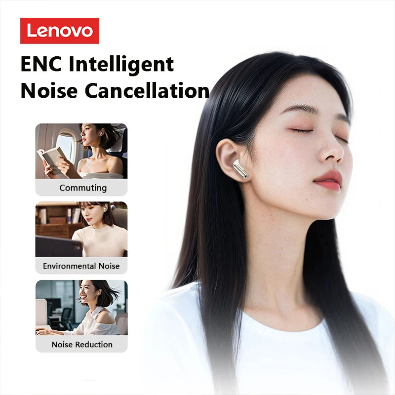 Lenovo LE208 Wireless Bluetooth Earphones — ENC Noise Cancelling Gaming Headset