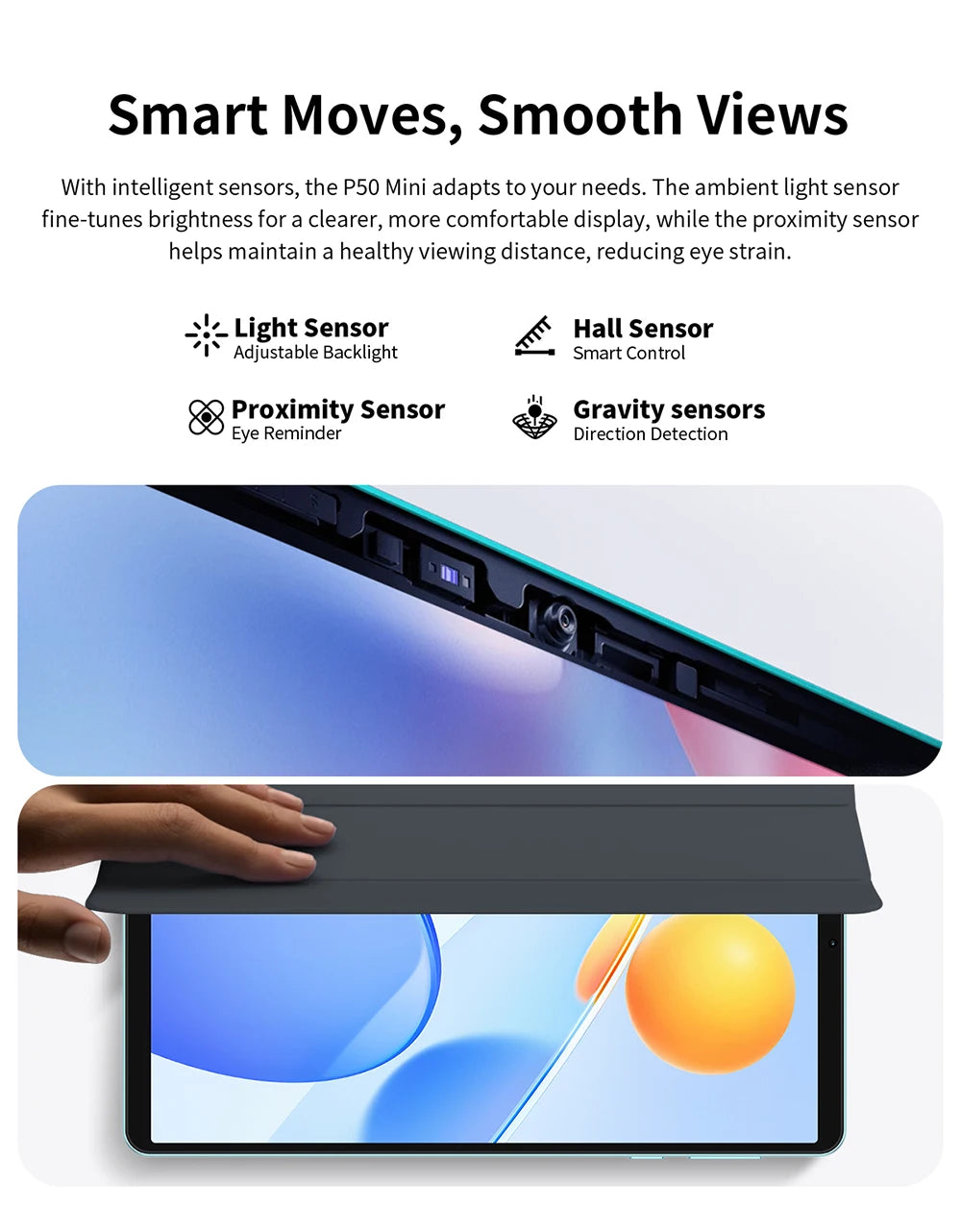 Teclast P50 Mini 8.7" Android 15 Tablet – 12GB RAM, 128GB, 90Hz, Widevine L1