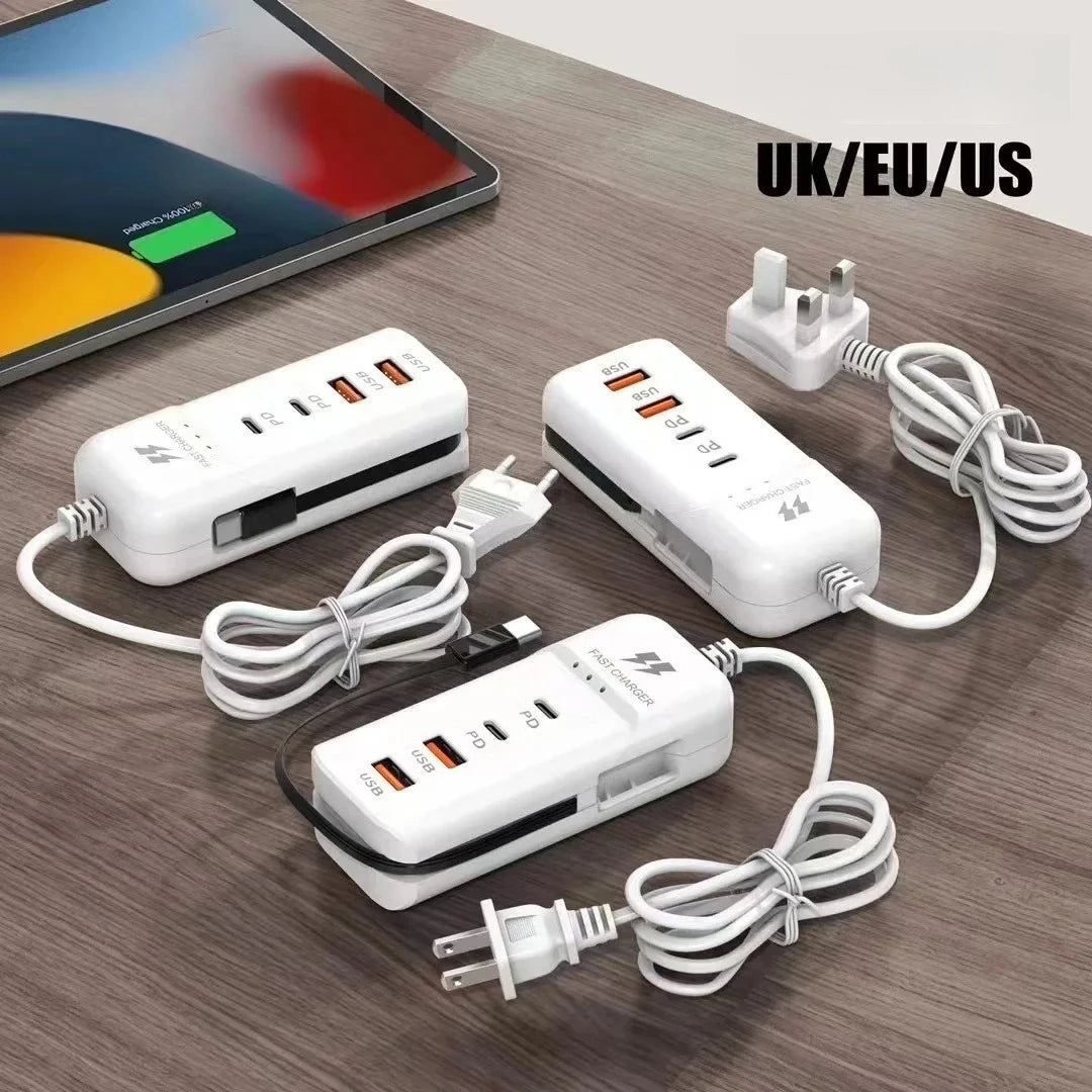 USB-C PD Fast Charger — Power Delivery Wall Adapter for Phone, Tablet & Laptop