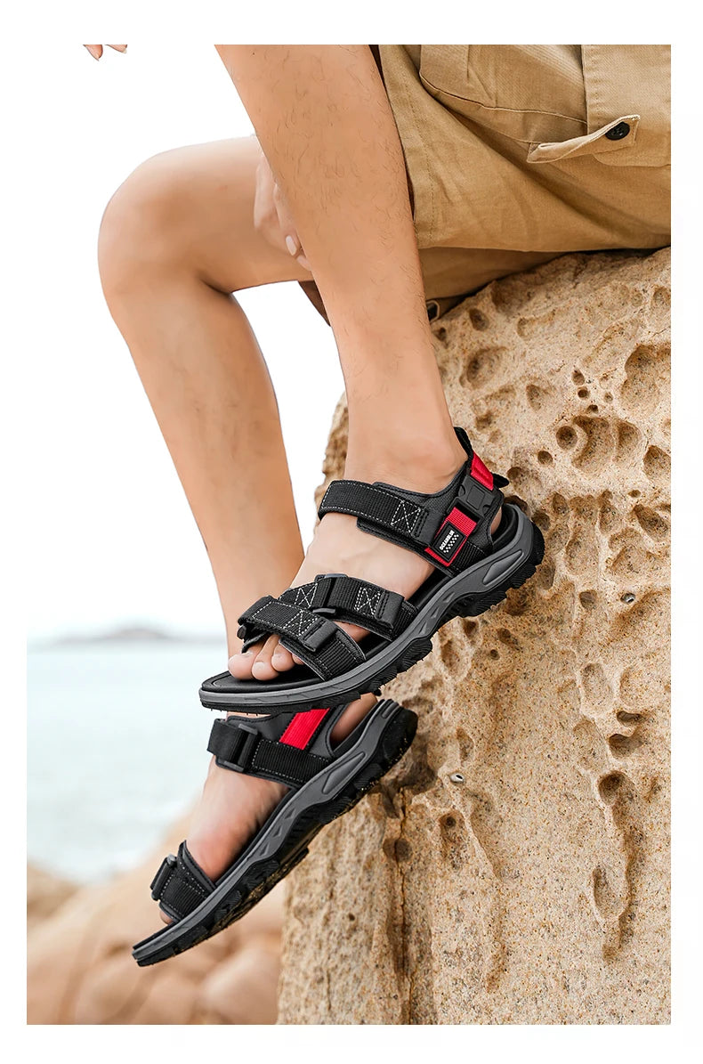 Men's Casual Outdoor Sport Sandals – Breathable Hiking & Beach Sandals