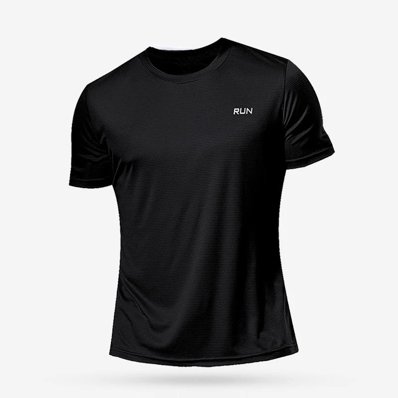 Men's Quick-Dry Compression Sports Running Shirt — Performance Base Layer