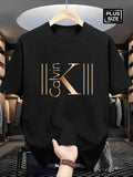 100% Cotton Loose Fit Graphic T-Shirt — Unisex Short Sleeve Sports Casual Tee