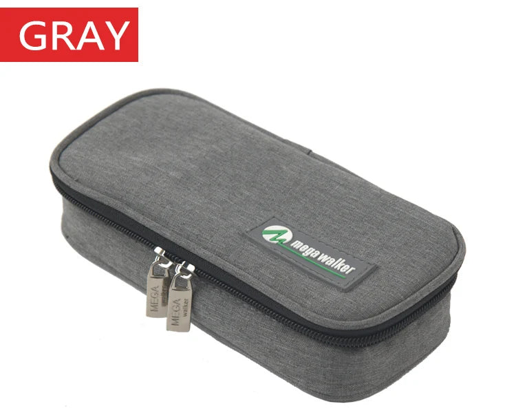 MegaWalke Insulin Cooler Bag – Portable Insulated Diabetic Travel Case with Aluminum Foil Lining