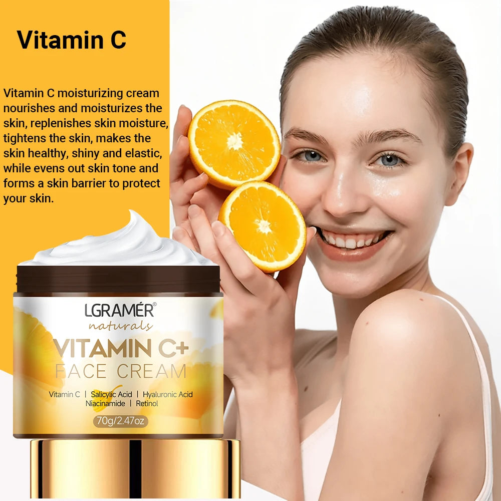 Vitamin C Retinol Anti-Wrinkle Whitening Face Cream