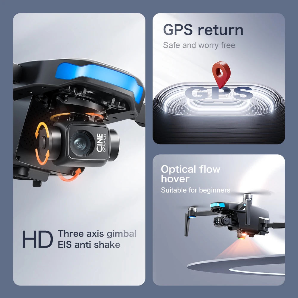 S-X1 Camera Drone with Screen Remote