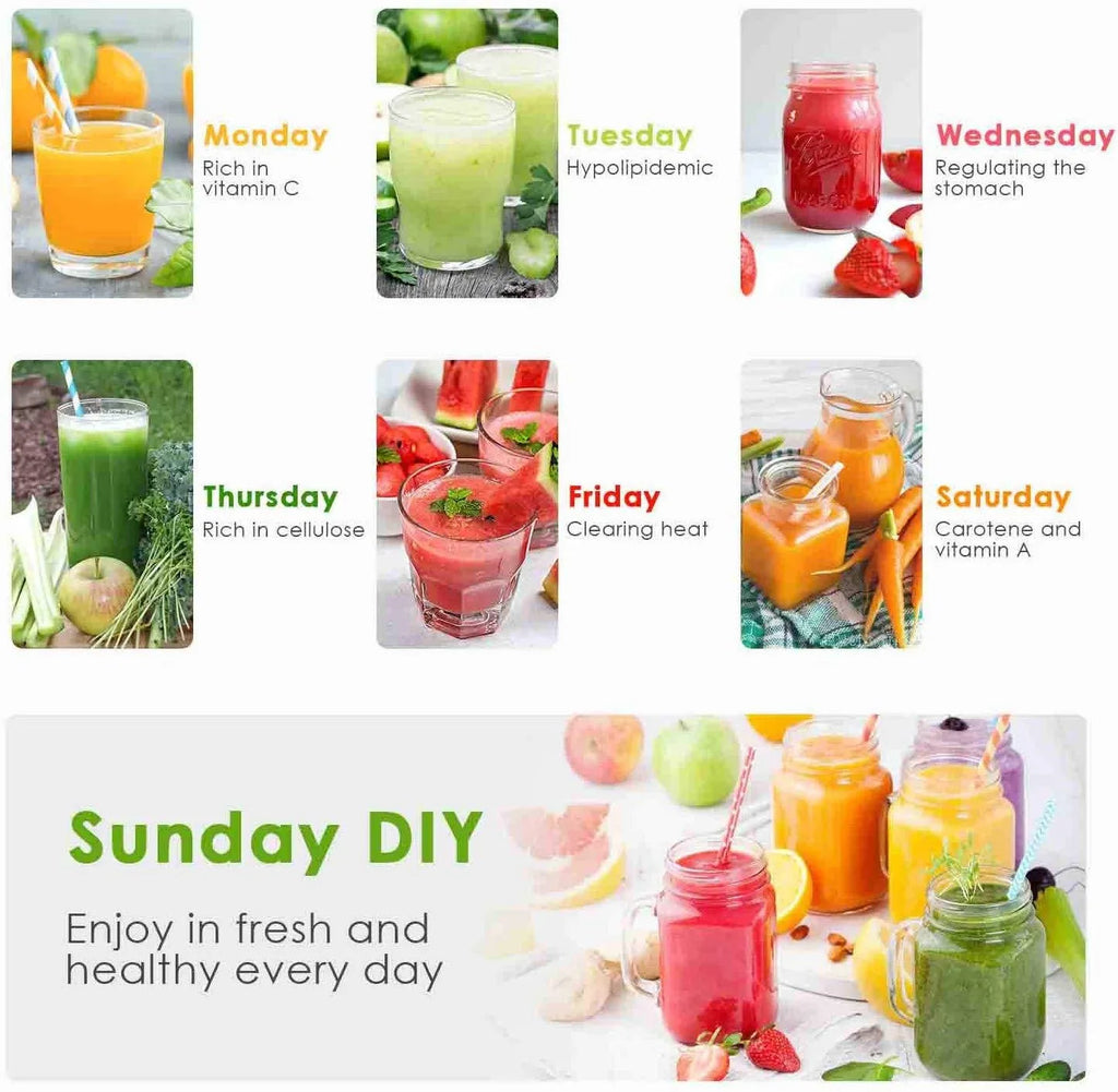 Professional Juice Extractor – Large Capacity, Automatic Slag Separation, Multi-Function Electric Juicer