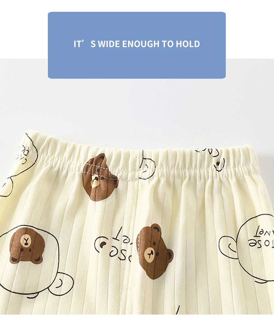 Kids' Casual Autumn Long Sleeve Cartoon Pajamas Set | Soft Comfortable Sleepwear Boys & Girls