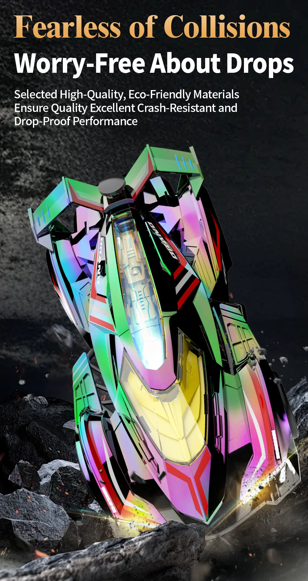 4CH High Speed RC Drift Racing Sports Car – Electric Remote Control Toy Vehicle for Boys & Kids