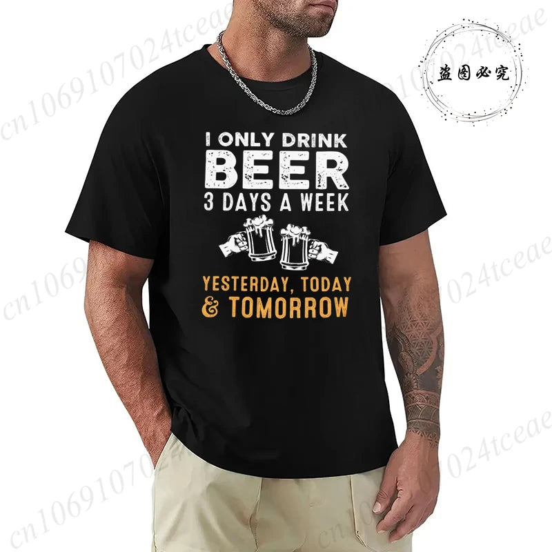 Beer Lover Graphic T-Shirt — Funny Unisex Casual Tee for Men & Women