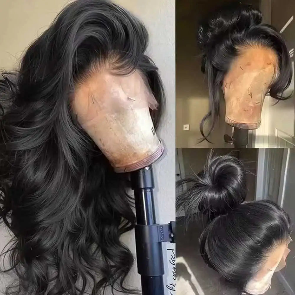 250 Density Body Wave Lace Front Wig | 13x4 13x6 5x5 HD Glueless Pre-Plucked Bleached Knots Brazilian Human Hair