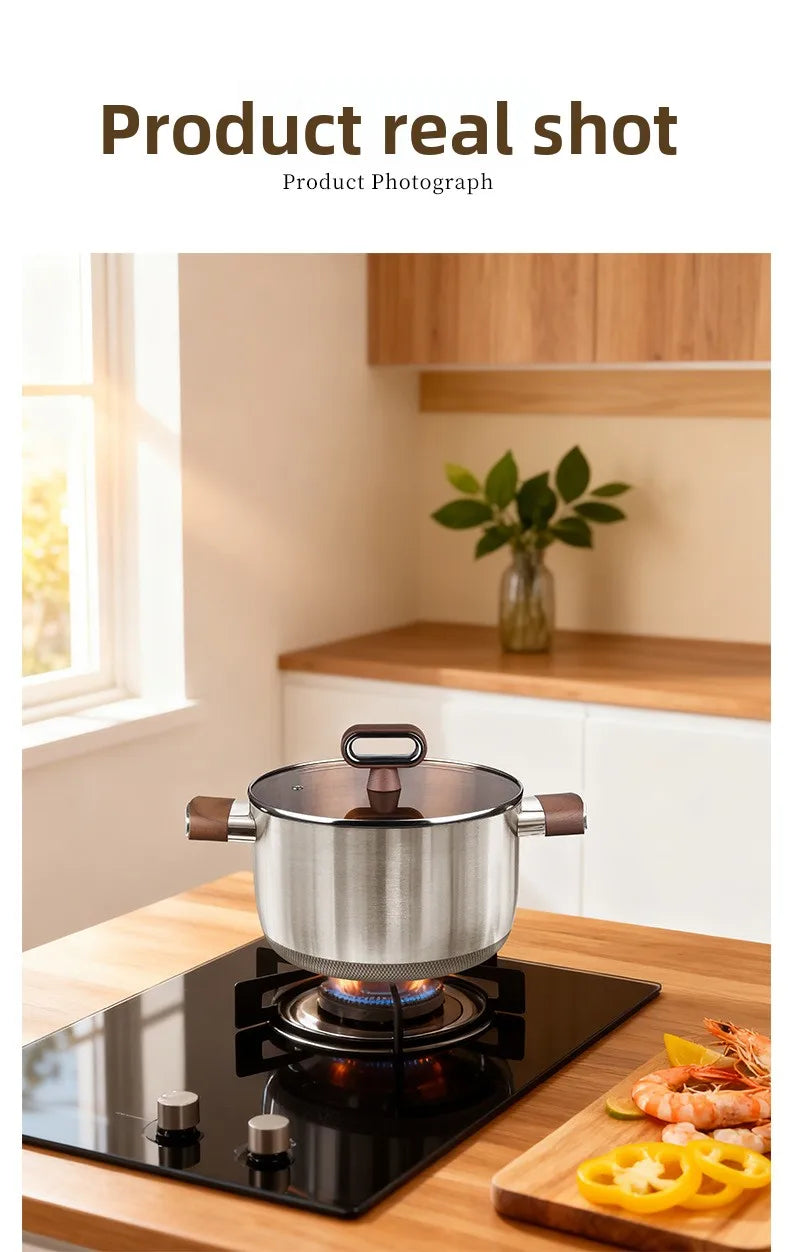 Nonstick Cookware – 32cm Wok, 18cm Milk Pot & 22cm Soup Pot