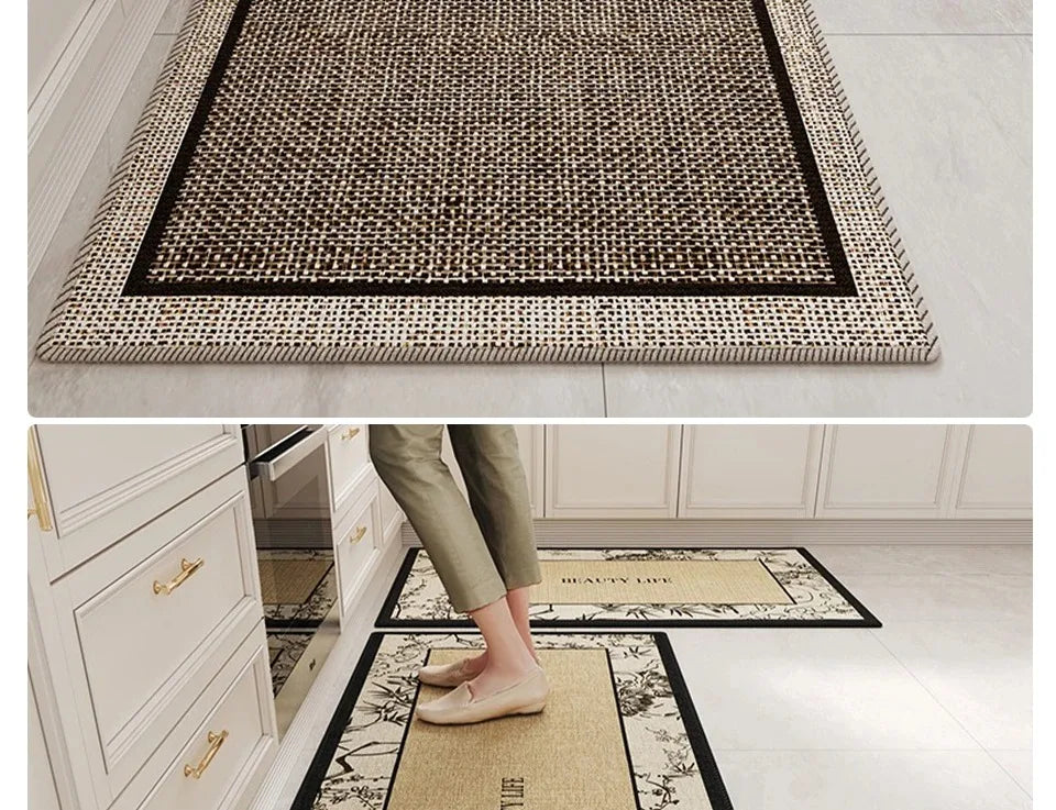 Non-Slip Kitchen Floor Mat – Anti-Slip Runner Rug for Kitchen, Bedroom & Living Room