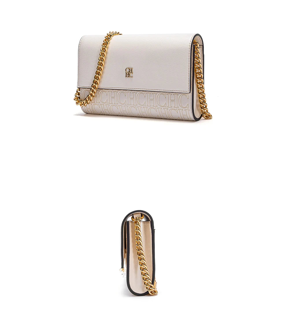 Women's Magnetic Flip Chain Shoulder Bag – Small Square Crossbody Wallet Bag