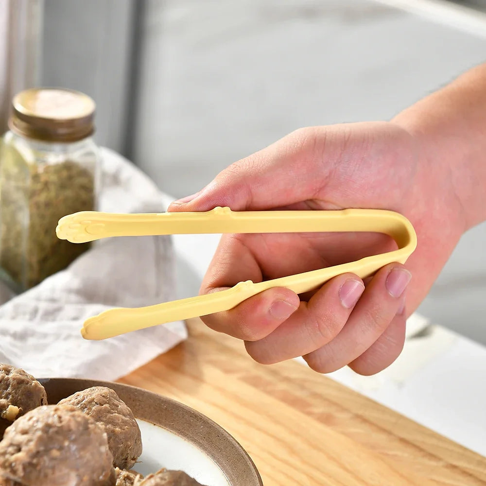 Silicone Serving Tongs – Three-Piece Set