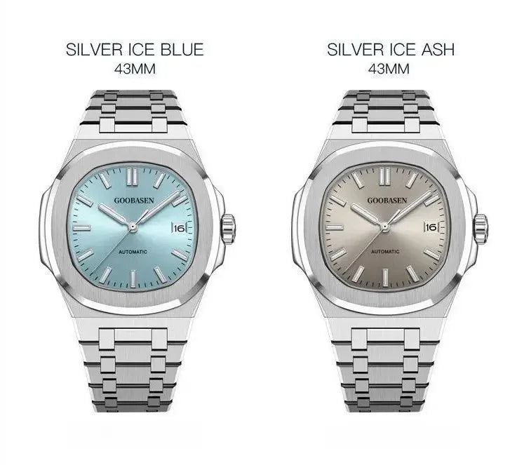 Men's Luxury Steel Strap Quartz Wristwatch | Luminous Waterproof Dress Watch