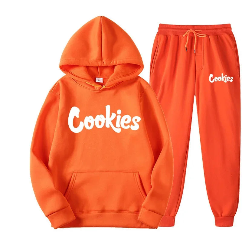 Hoodie & Jogger Pants 2-Piece Tracksuit Set – Casual Streetwear for Men & Women (S–3XL)