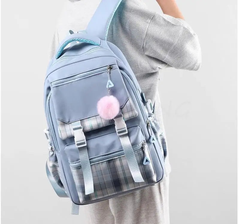 Capybara Print Women's Laptop Backpack – Large Capacity School Bag