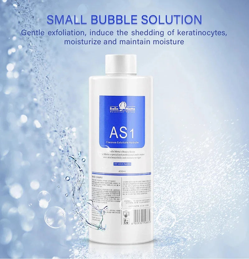 Aqua Peel Facial Serum Kit – AS1 SA2 AO3 Hydra Deep Cleaning Solution 400ml