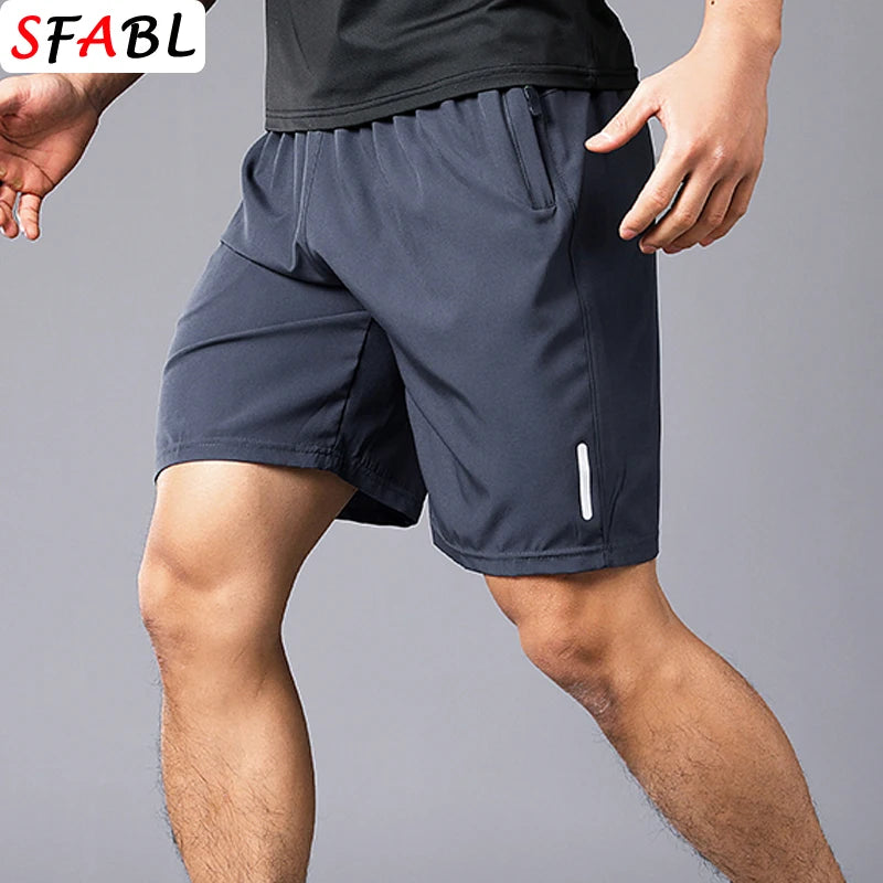 Men's Elastic Casual Running Shorts — Lightweight Everyday Athletic Shorts