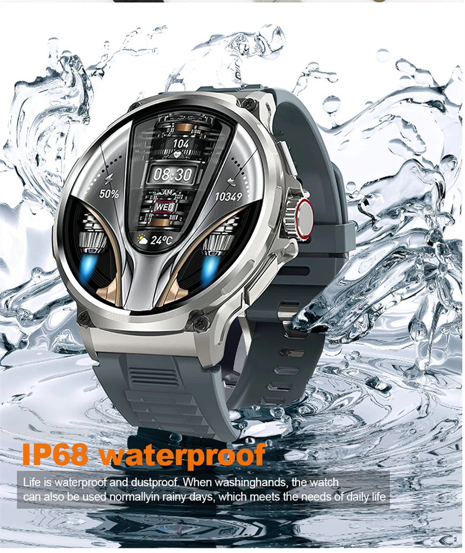 Men's GPS Smart Watch | 1.85" HD AMOLED 710mAh Bluetooth Call Sport Smartwatch for Android & iOS
