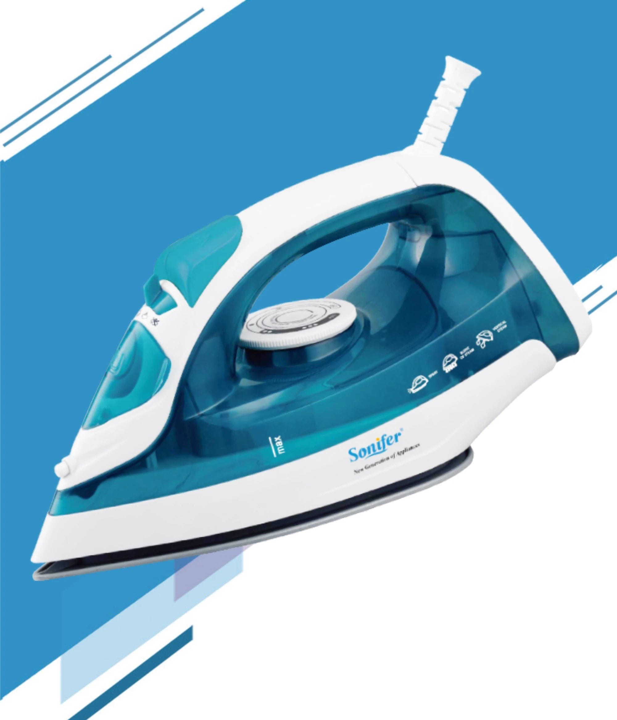 Portable Mini Steam Iron & Garment Steamer — Adjustable Ceramic Soleplate (v2)