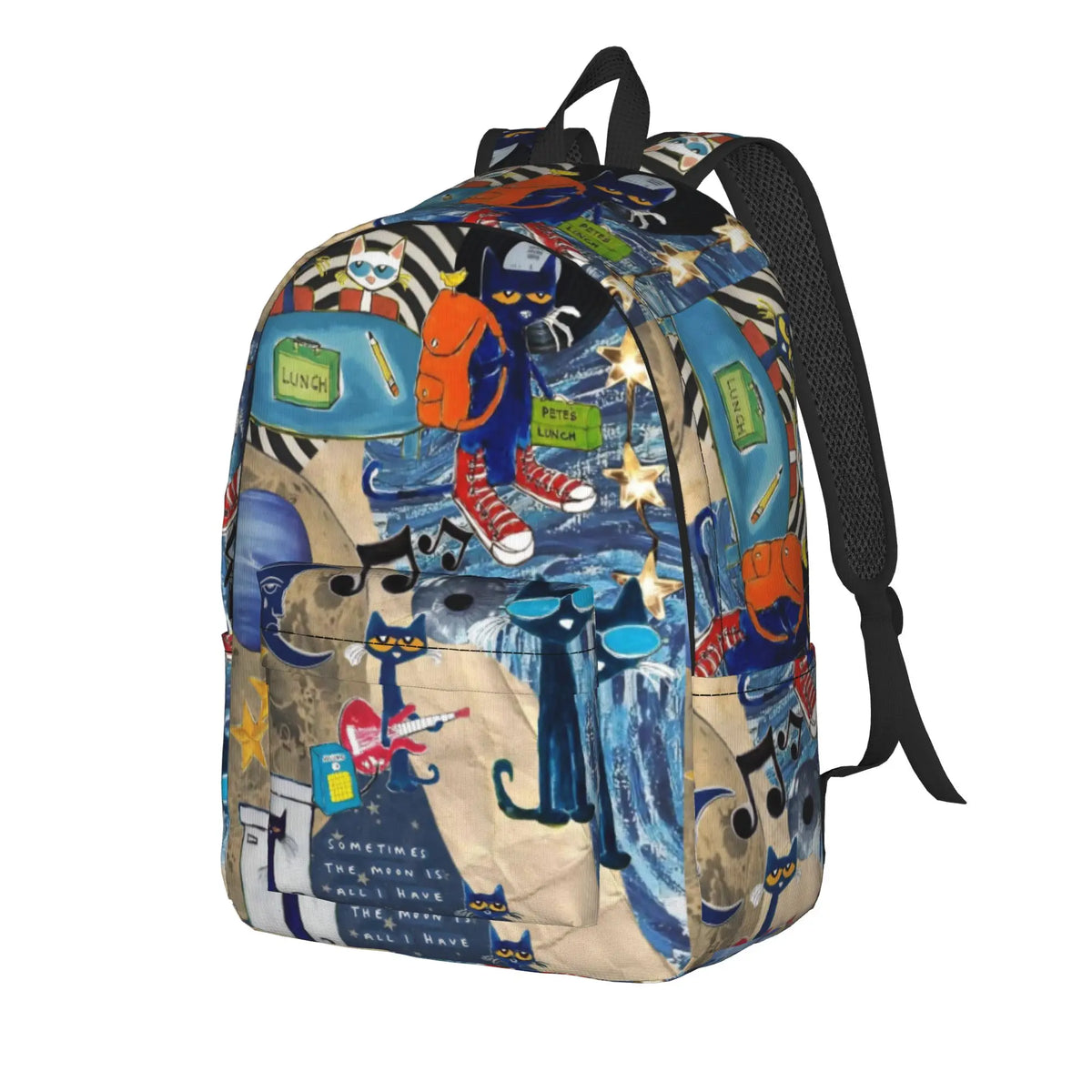 Pete the Cat Canvas Backpack – Everyday School Bag