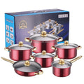Stainless Steel Nonstick Cookware Set – Pots & Frying Pan