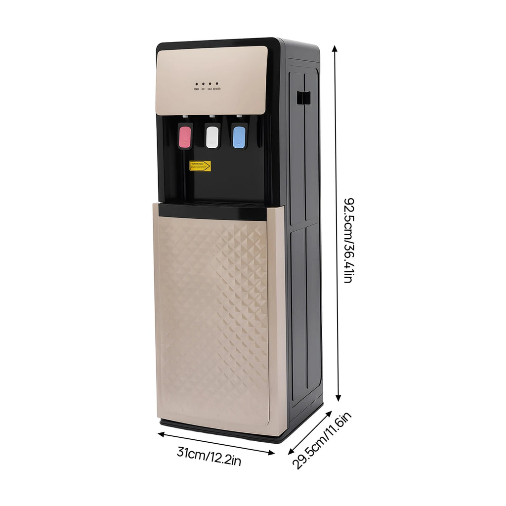 Bottom-Loading Hot & Cold Water Dispenser — Standing Water Cooler for Home & Office | 110V/220V