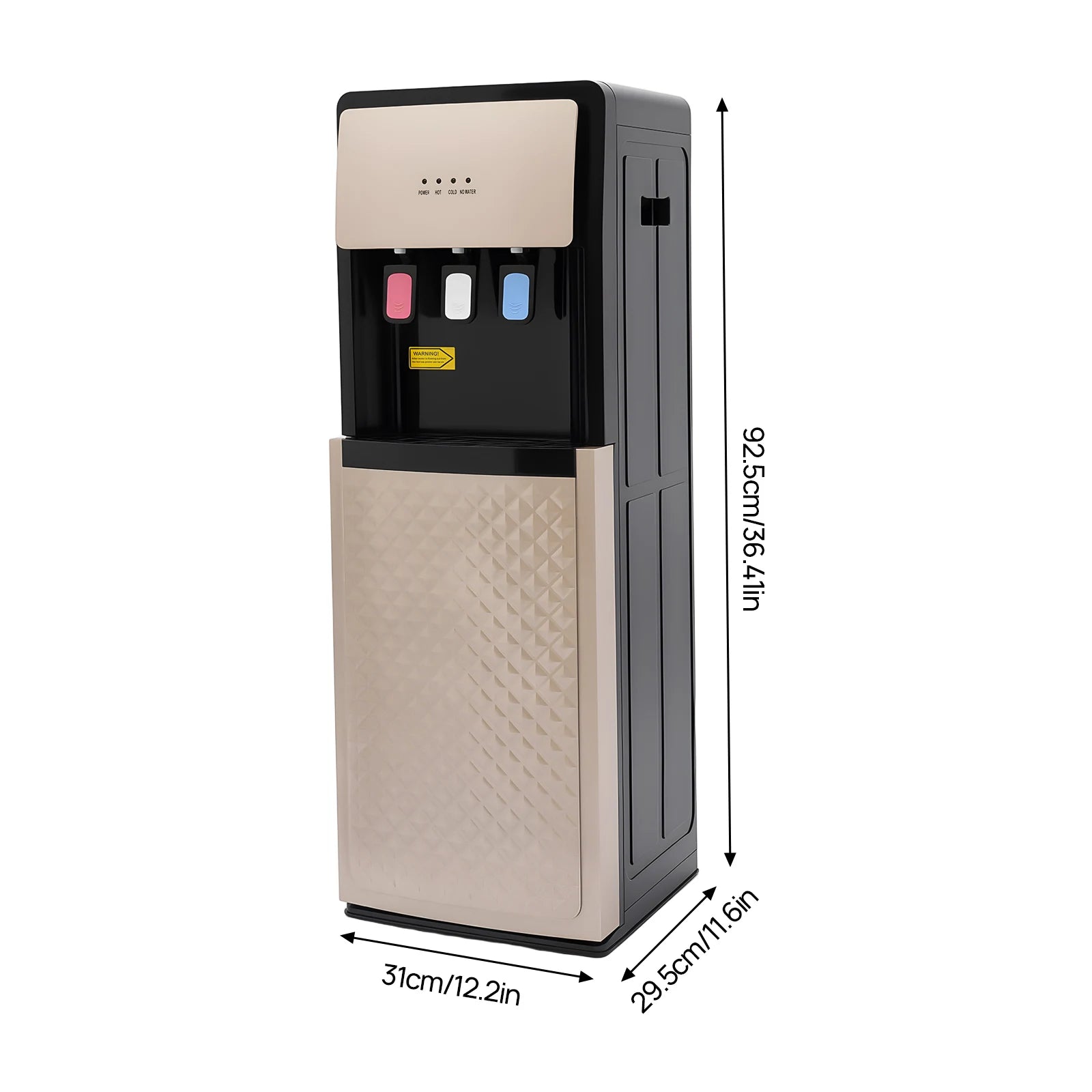 Bottom-Loading Hot & Cold Water Dispenser — Standing Water Cooler for Home & Office | 110V/220V
