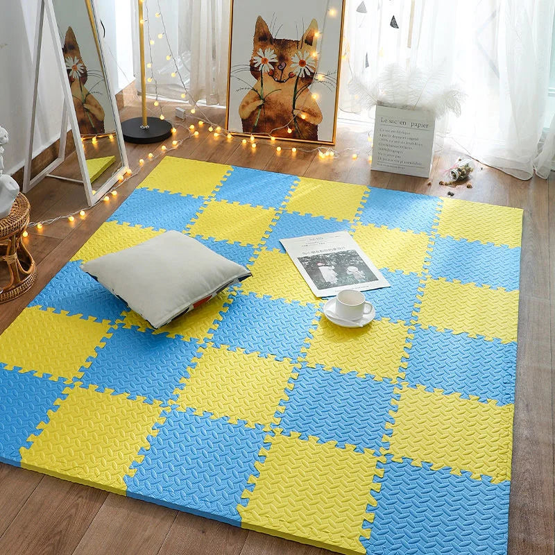 Baby Puzzle Floor Play Mat – EVA Foam, 8-16 Piece Kids Carpet, Educational Toy, 30x1cm Tiles