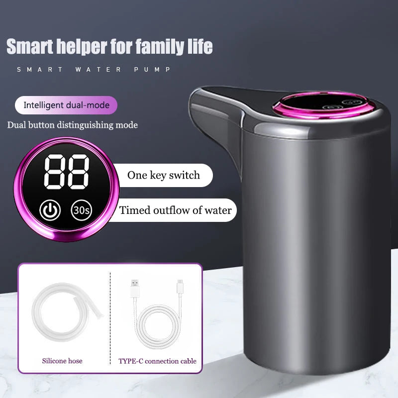 Intelligent USB Electric Water Pump — Automatic Household Bottled Water Dispenser
