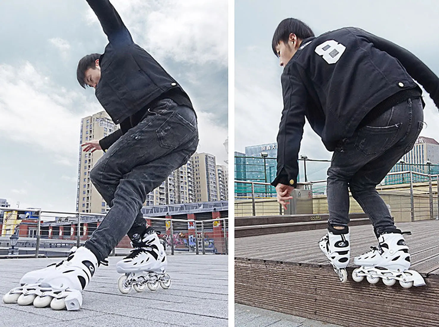 Adjustable Inline Roller Skate Shoes – Flashing 4-Wheel Speed Racing Sneakers for Outdoor Skating