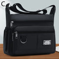 Men's Large Capacity Crossbody Bag – Multi-Pocket Business Shoulder Handbag in 4 Styles