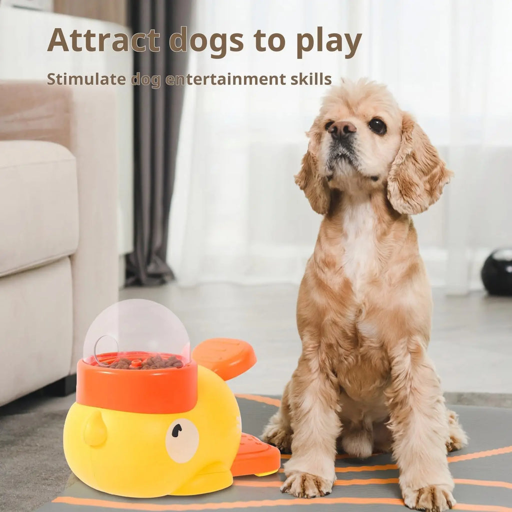 Duck Snack Dispenser Slow Feeder for Small & Medium Dogs