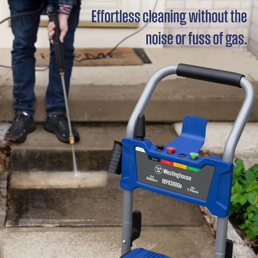 Electric Pressure Washer – WPX3000e, Five-Nozzle Set