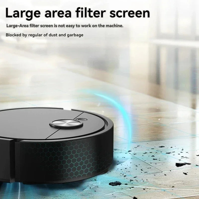 2026 Model 5-in-1 Smart Sweeping Robot Vacuum – USB Charging Auto Sweep, Mop & Suction