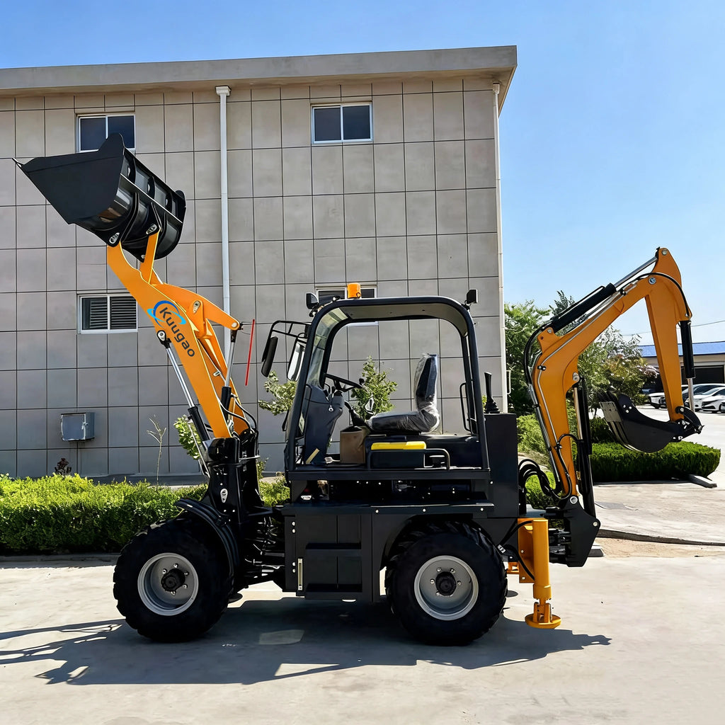 3 Ton Backhoe Loader – CE/EPA/Euro V Certified Front Loader & Digger for Farm & Construction