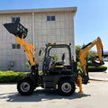 3 Ton Backhoe Loader – CE/EPA/Euro V Certified Front Loader & Digger for Farm & Construction