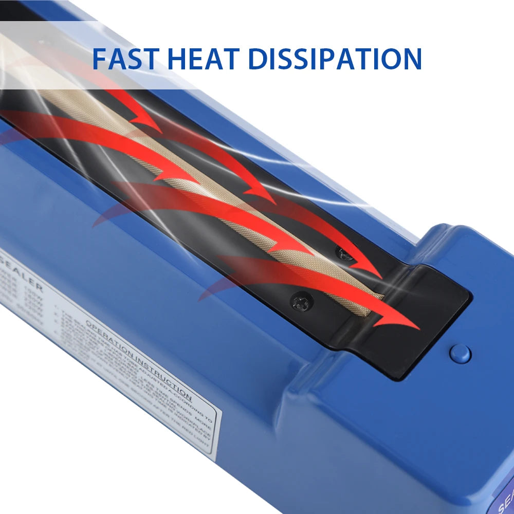 Electric Heat Sealer — Hand Press Vacuum Bag Sealing Machine for Food & Packaging