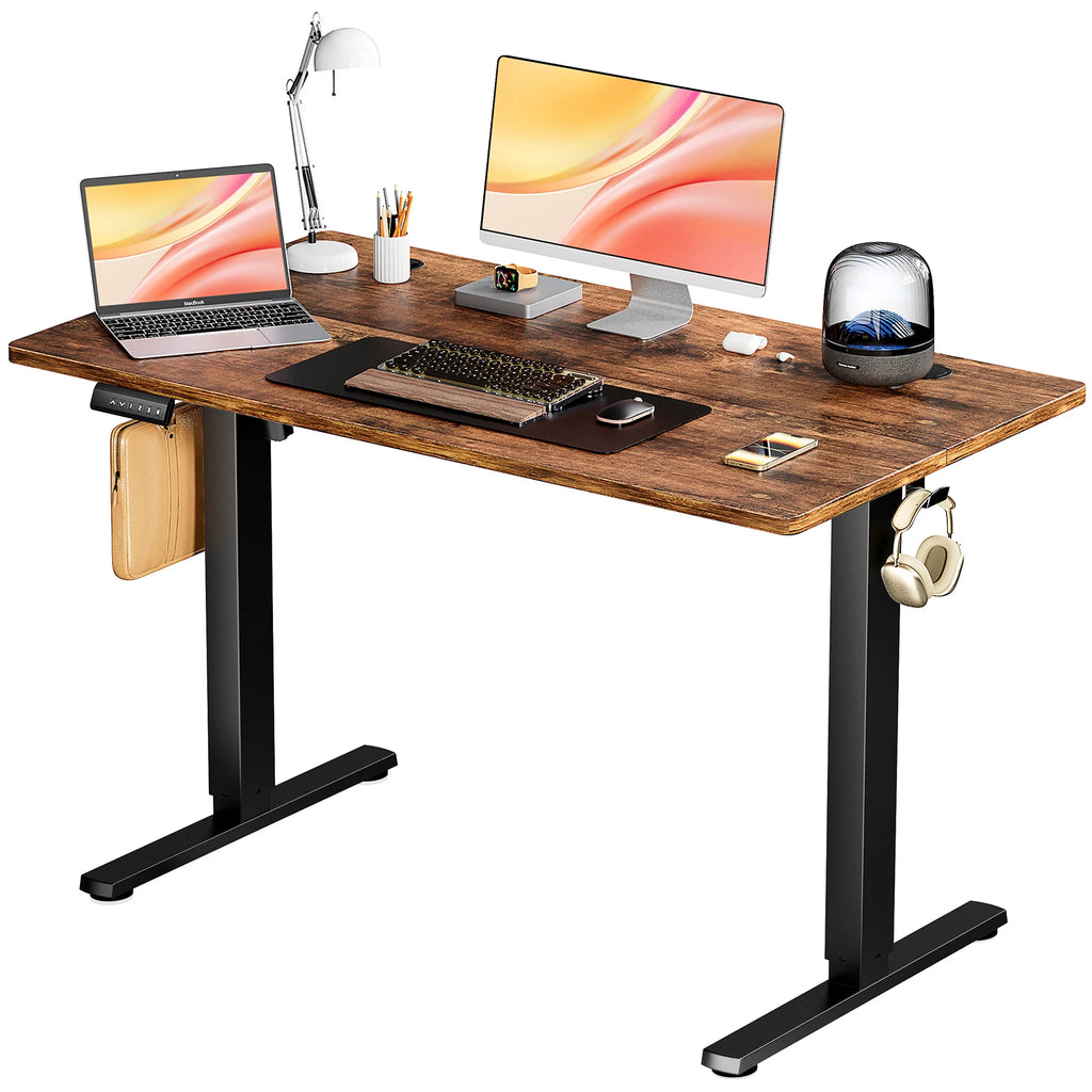 JHK Electric Height-Adjustable Standing Desk – Sit-Stand Ergonomic Workstation