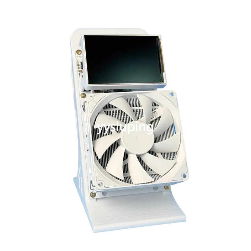 NerdQaxe++ Rev6.1 Bitcoin Solo Miner – 6 TH/s, 100W, 4× BM1370 ASIC, Wi-Fi, LCD, Silent