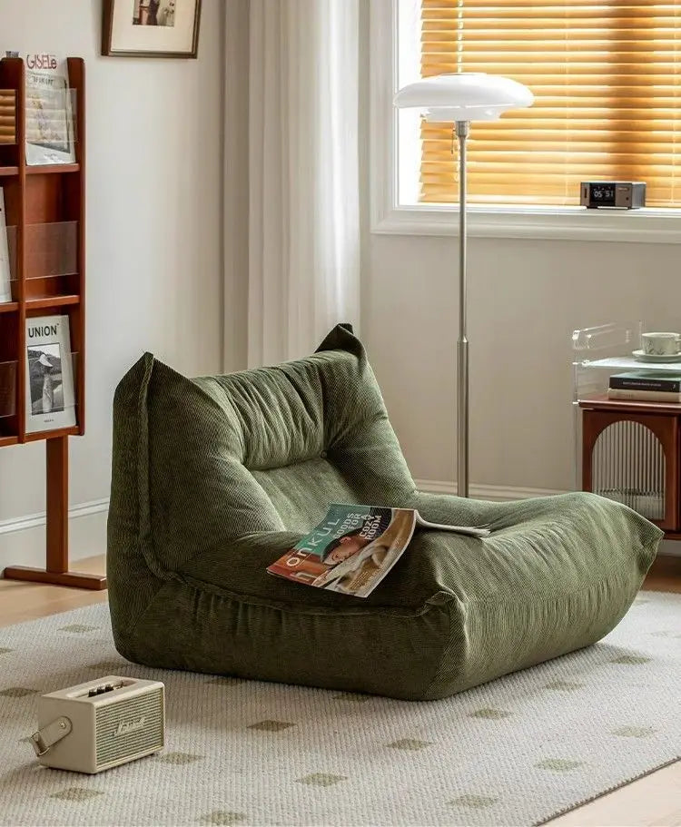 Caterpillar Floor Lounge Chair with Deep Seat