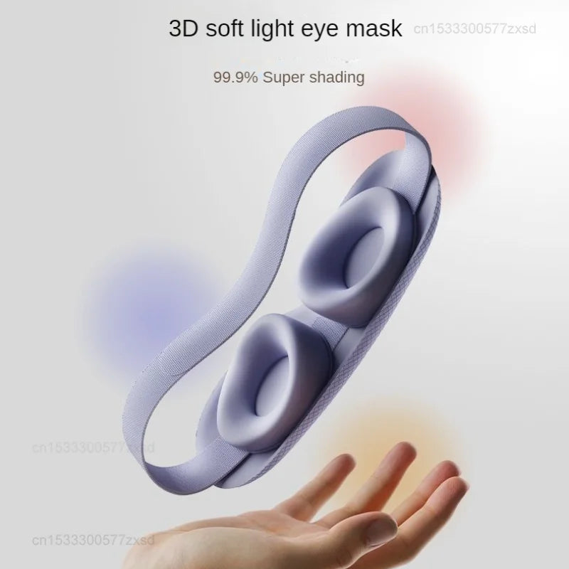 3D Stereoscopic Sleep Eye Mask – Adjustable, Breathable, Light-Blocking for Travel & Home