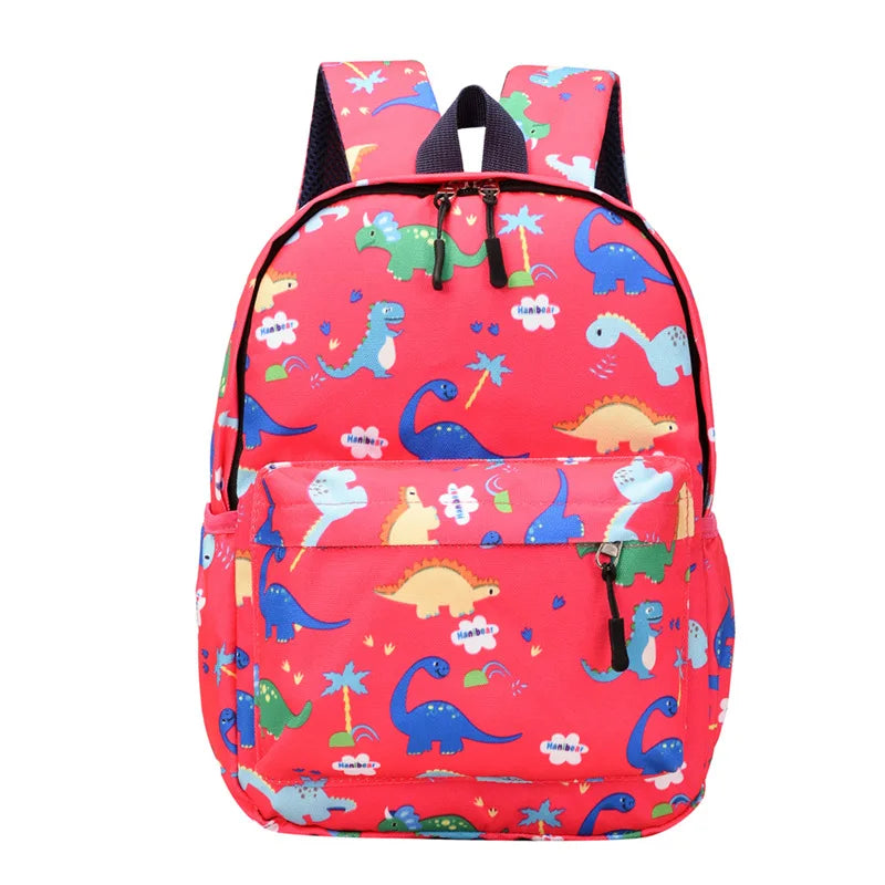 Dinosaur Print Backpack – Kids Kindergarten School Bag