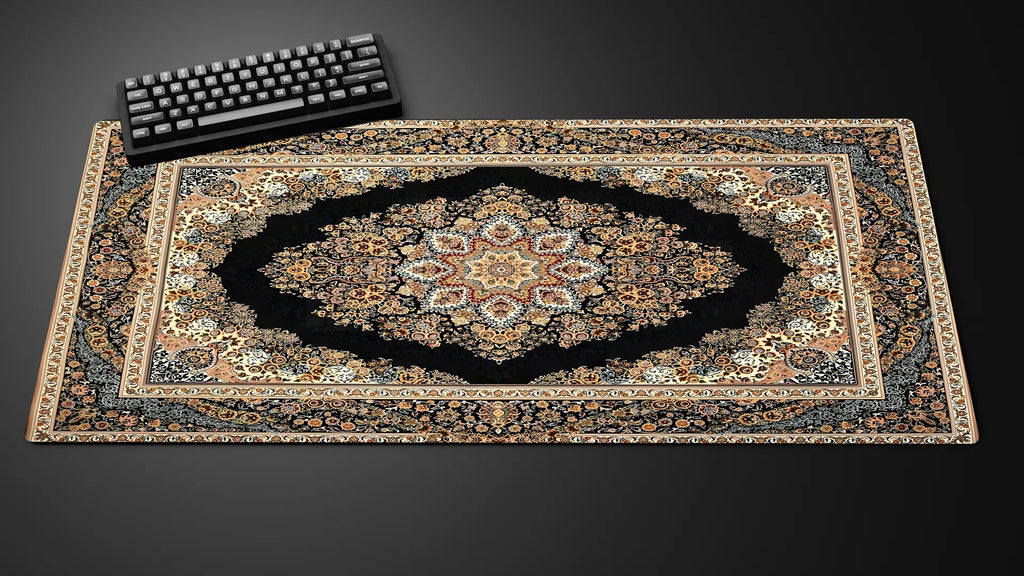 Persian Rug XXL Gaming Mouse Pad — Large Vintage-Style Desk Mat