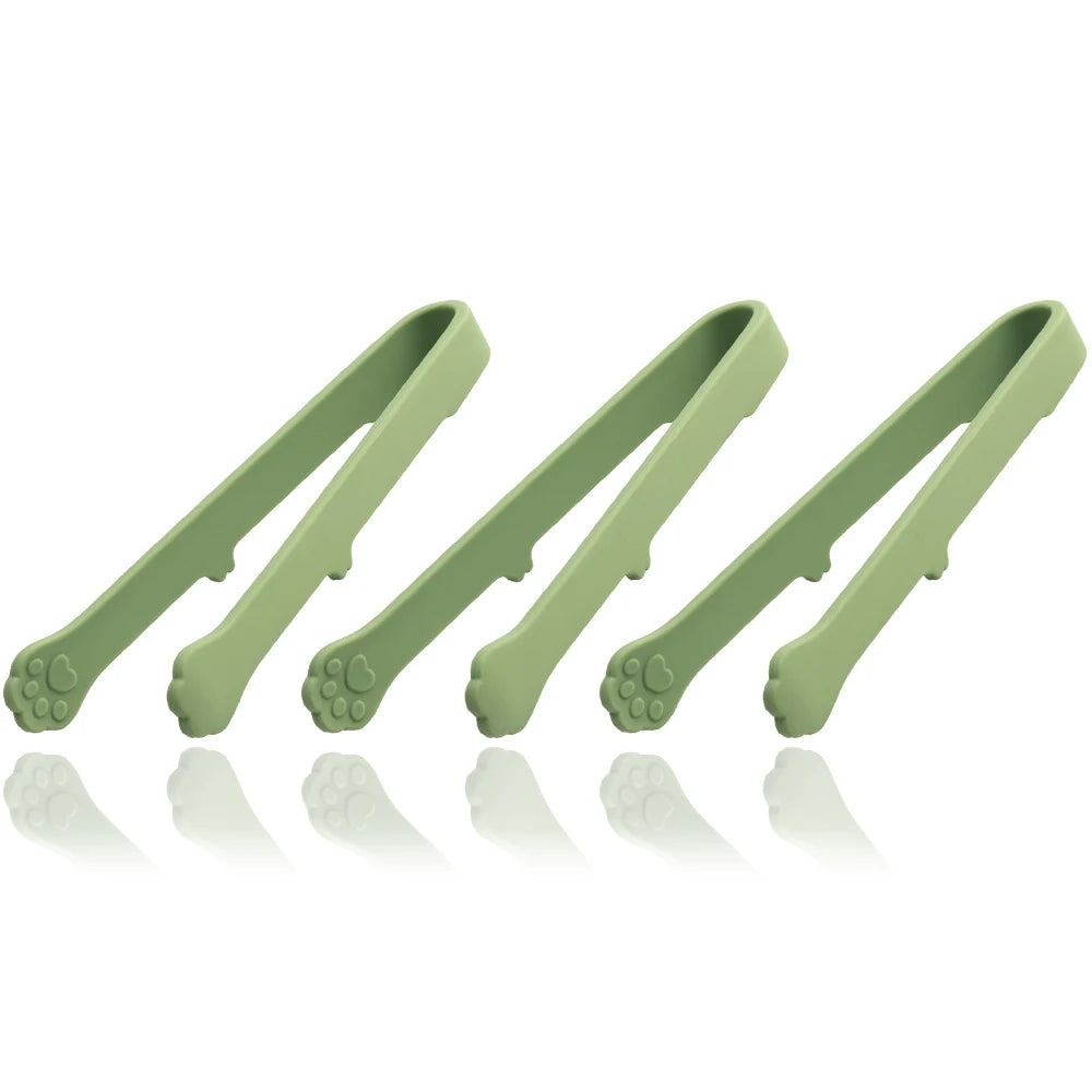 Silicone Serving Tongs – Three-Piece Set