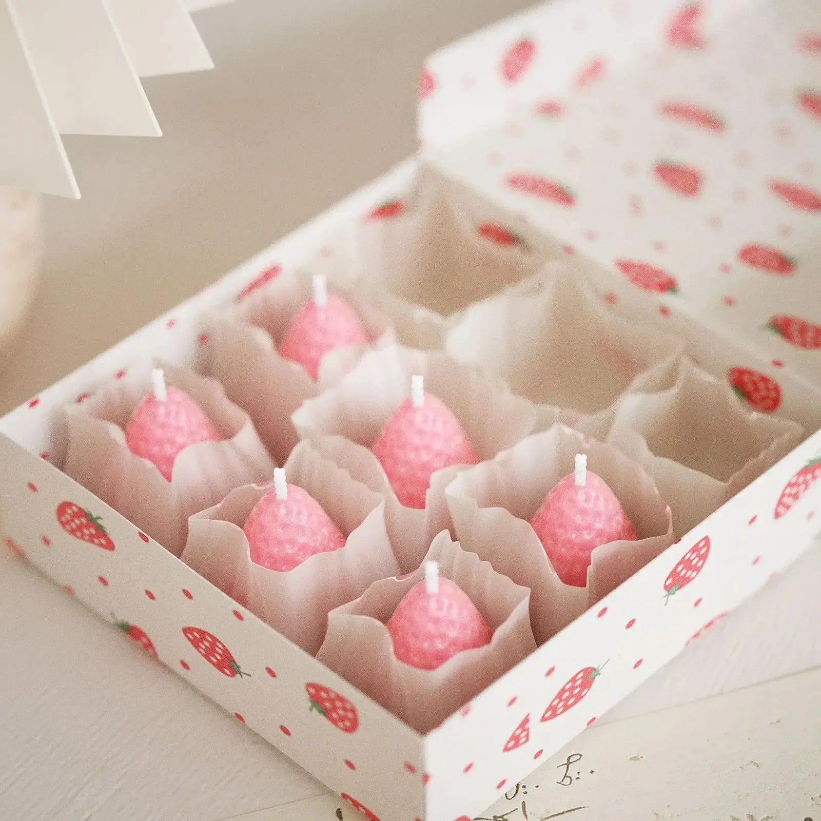 3D Strawberry Silicone Mold — DIY Scented Candles, Aromatherapy & Gift Decor