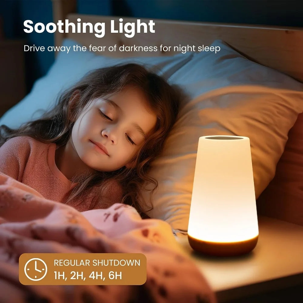 RGB Touch Lamp – 13 Colors & Adjustable Brightness
